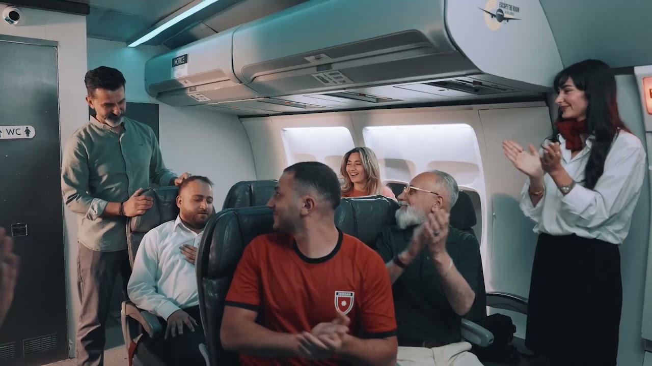 Celebration on the plane, Skyclin